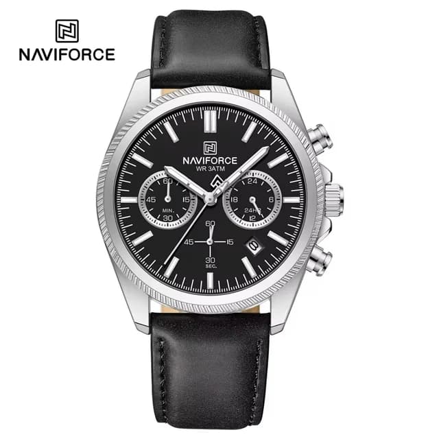 ساعت مردانه نیوی فورس Naviforce NF 8082L S/B/B