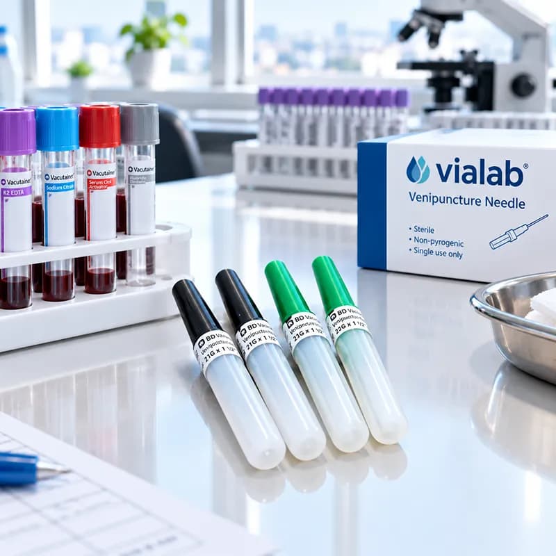 سر سوزن خونگیری VIALAB