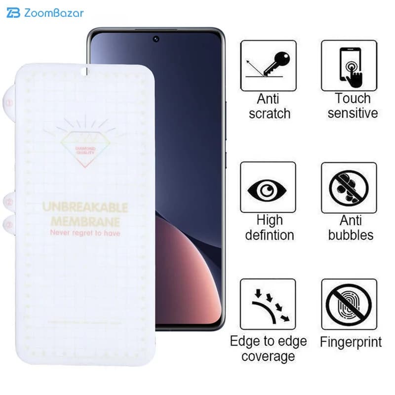 گلس اپیکوی مدل Hydrogel مناسب برای گوشی موبایل شیائومی Mi 12X / 12 / Mi 12 / Mi 12S — تصویر ۵