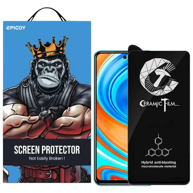 گلس سرامیکی اپیکوی مدل CR-7 مناسب برای گوشی موبایل شیائومی Redmi Note 9 Pro/ Redmi Note 9 Pro Max/ Redmi Note 9S/ Redmi Note 10 Lite/ Poco M2 Pro