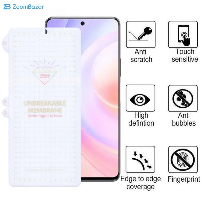 گلس اپیکوی مدل Hydrogel مناسب برای گوشی موبایل هوآوی Nova 9 Se / آنر 50 Se — تصویر ۳