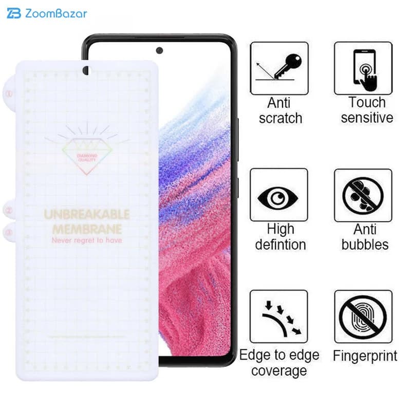 گلس اپیکوی مدل Hydrogel مناسب برای گوشی موبایل سامسونگ Galaxy A53/A52/A52s/A51/S20 FE/M31s — تصویر ۴