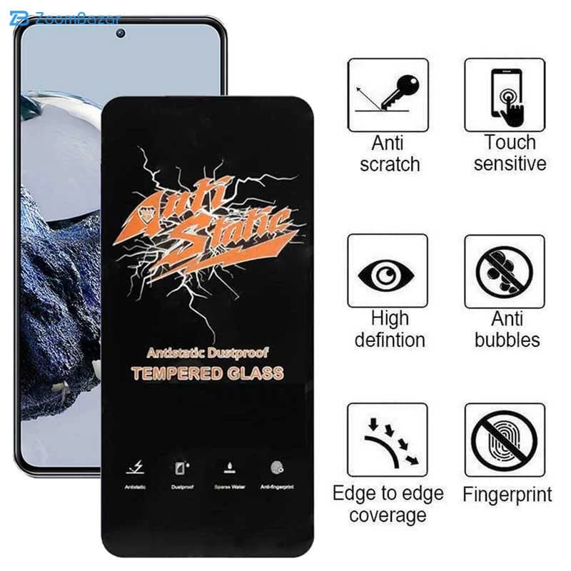 گلس اپیکوی مدل Antistatic Dustproof مناسب برای گوشی موبایل شیائومی Mi 12T Pro / Mi 12T / Mi 11T Pro / Mi 11T — تصویر ۴