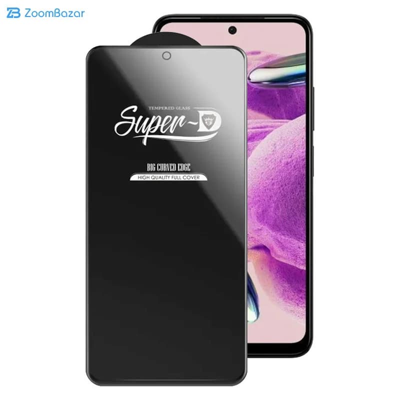 گلس اپیکوی مدل Super 5D مناسب برای گوشی موبایل شیائومی Redmi Note 12S/Redmi Note 11S 4G/Poco M4 Pro 4G — تصویر ۲