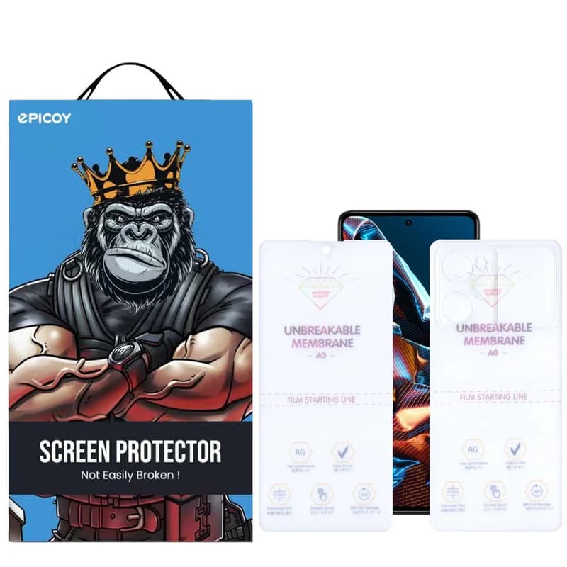 گلس مات اپیکوی مدل Hydrogel-Matte مناسب برای گوشی موبایل شیائومی Poco X5 Pro به همراه محافظ پشت گوشی