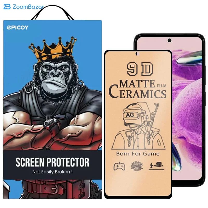 گلس سرامیکی مات اپیکوی مدل BodyGuard مناسب برای گوشی موبایل شیائومی Redmi Note 12S / Poco M4 Pro 4G / Redmi Note 11S 4G — تصویر ۲