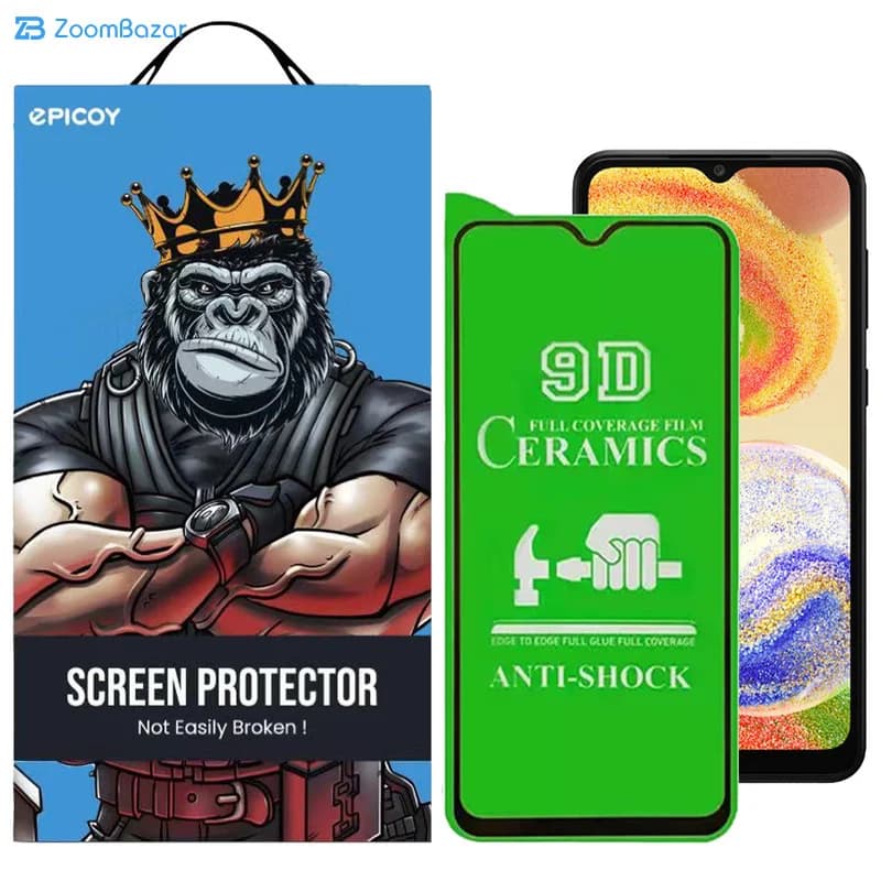 گلس سرامیکی اپیکوی مدل unbreakable مناسب برای گوشی موبایل سامسونگ Galaxy A04/A04S/A04E/M04 — تصویر ۵