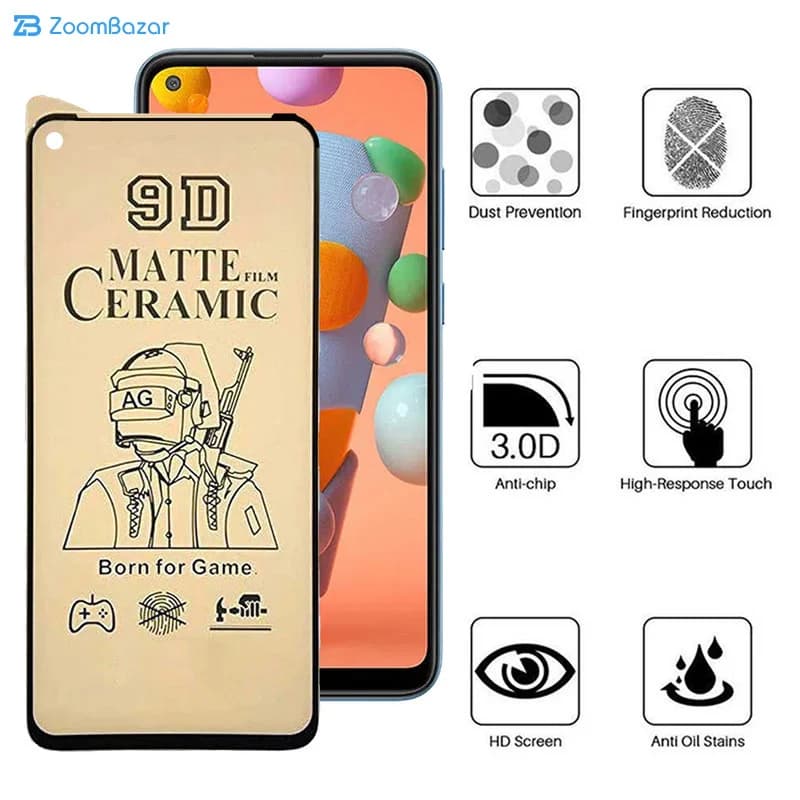 گلس سرامیکی مات اپیکوی مدل BodyGuard مناسب برای گوشی موبایل سامسونگ Galaxy A11/M11 — تصویر ۶