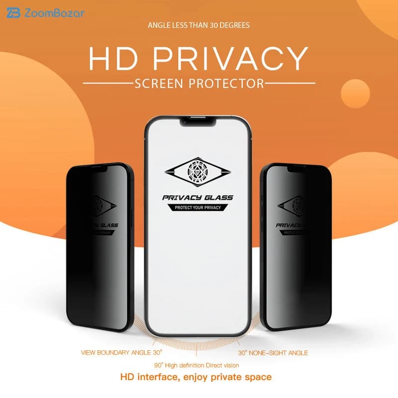 گلس پرایوسی اپیکوی مدل PvSight مناسب برای گوشی موبایل اپل iPhone 11 Pro / XS / X — تصویر ۵