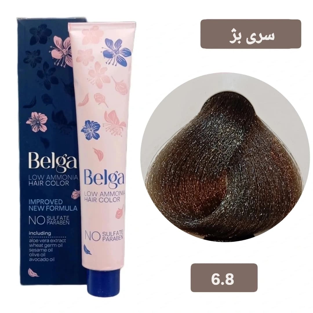 رنگ مو بلگا بژ BELGA 6.8