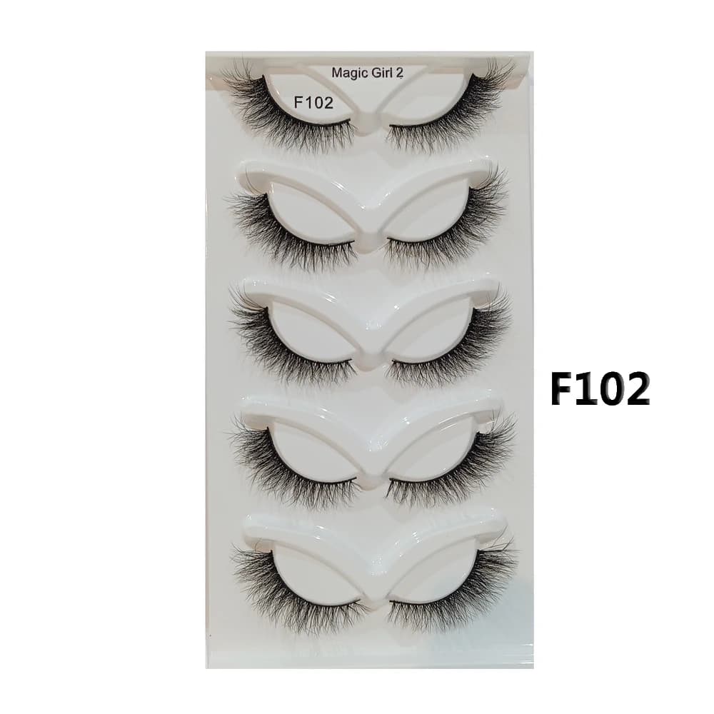 مژه پنج جفتی مجیک گرل کد Magic Girl F102