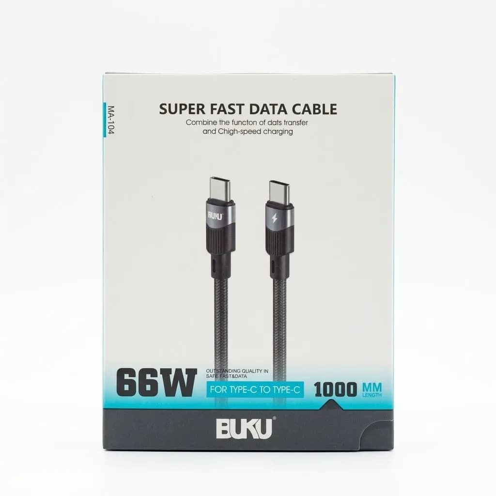 کابل Type-C به Type-C برند BUKU مدل MA-104CC