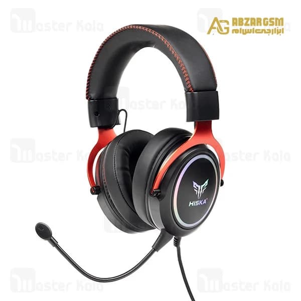 هدفون سیمی گیمینگ هیسکا Hiska GHR-05 — تصویر ۳