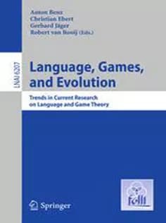 دانلود کتاب Language, Games, and Evolution: Trends in Current Research on Language and Game Theory