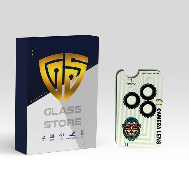 گلس لنز رینگی Monkey Sapphire مناسب Apple iPhone 16 Pro Max
