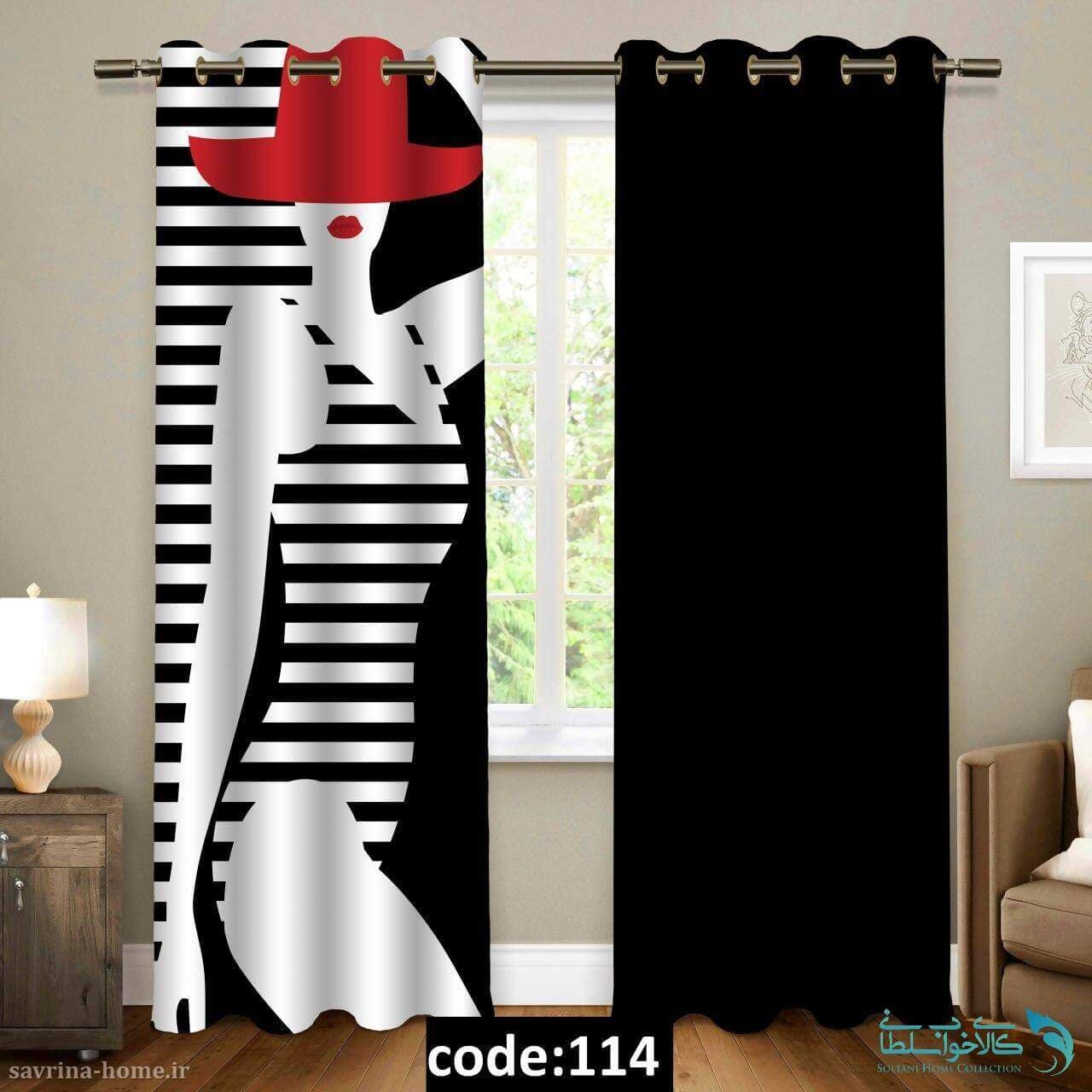 پرده پانچی مدل Sh-114