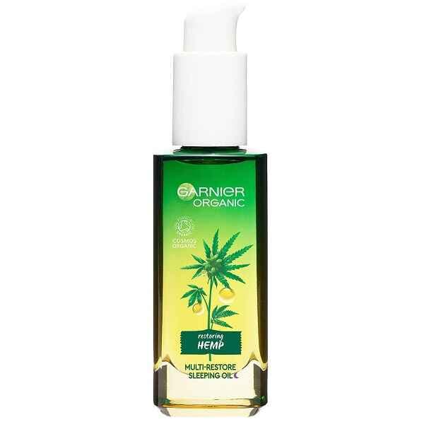 سرم روغن شاهدانه گارنیر GARNIER مدل Hemp Restore oil حجم 30 میل | پوست خشک و حساس (جدا شده از پک)