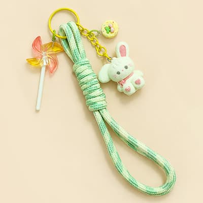 آویز چارم بانی کندی (Bunny Candy) | طرح خرگوش و شیرینی
