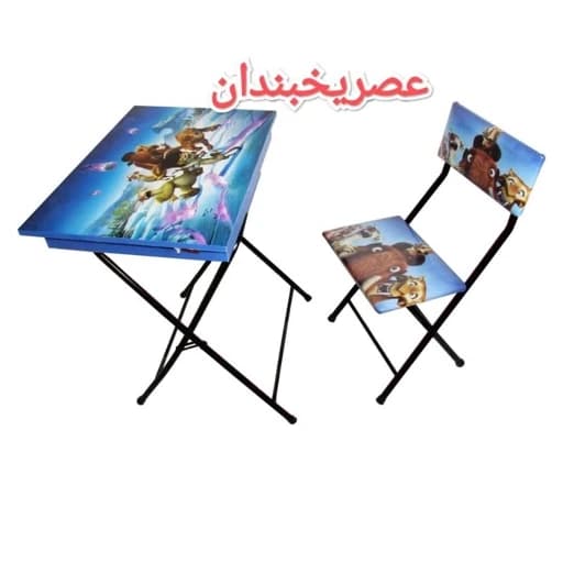 میز و صندلی تحریر تاشو کامنا مدل 13153619