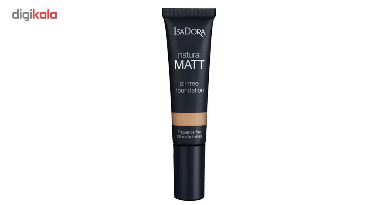 کرم پودر ایزادورا مدل Natural Matt oil free شماره 18 — تصویر ۲