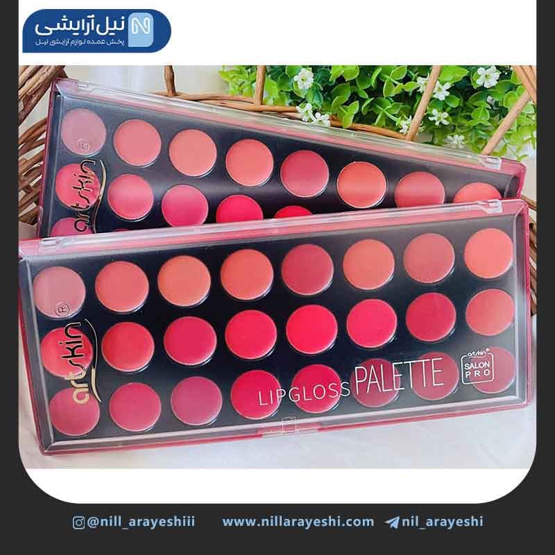 رژ پالتی 24 رنگ آرت اسکین کد AS972071