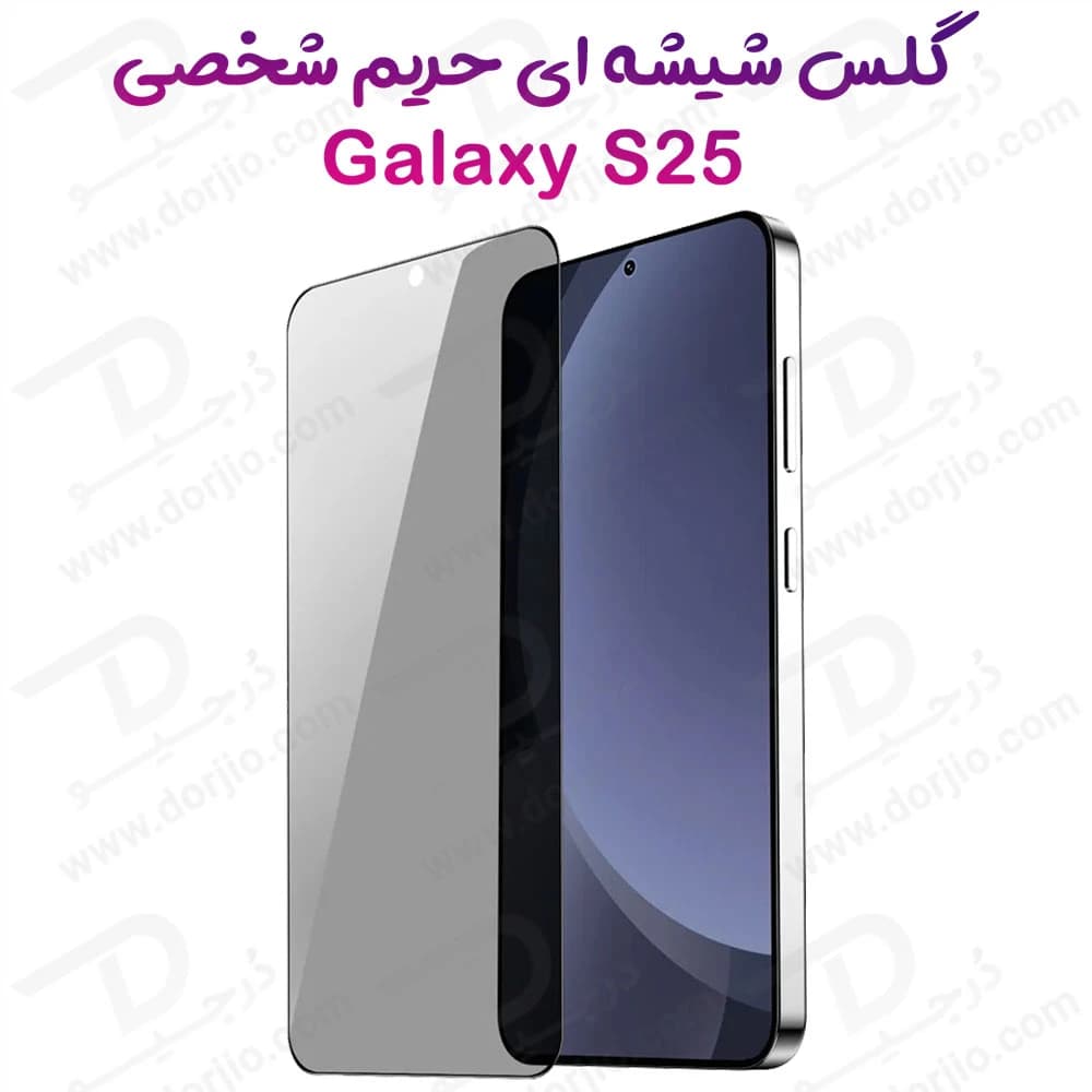 گلس Privacy حریم شخصی Samsung Galaxy S25