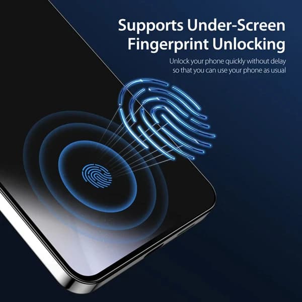 گلس Privacy حریم شخصی Samsung Galaxy S25 Plus — تصویر ۶