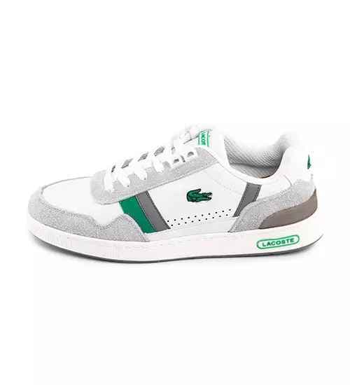 کفش اسپرت Lacoste مردانه سفید بندی مدل 43346