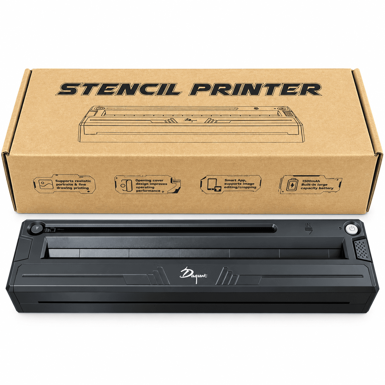 پرینتر حرارتی استنسیل وایرلس مدل M8 دراگوآرت Dragoart Stencil Printer