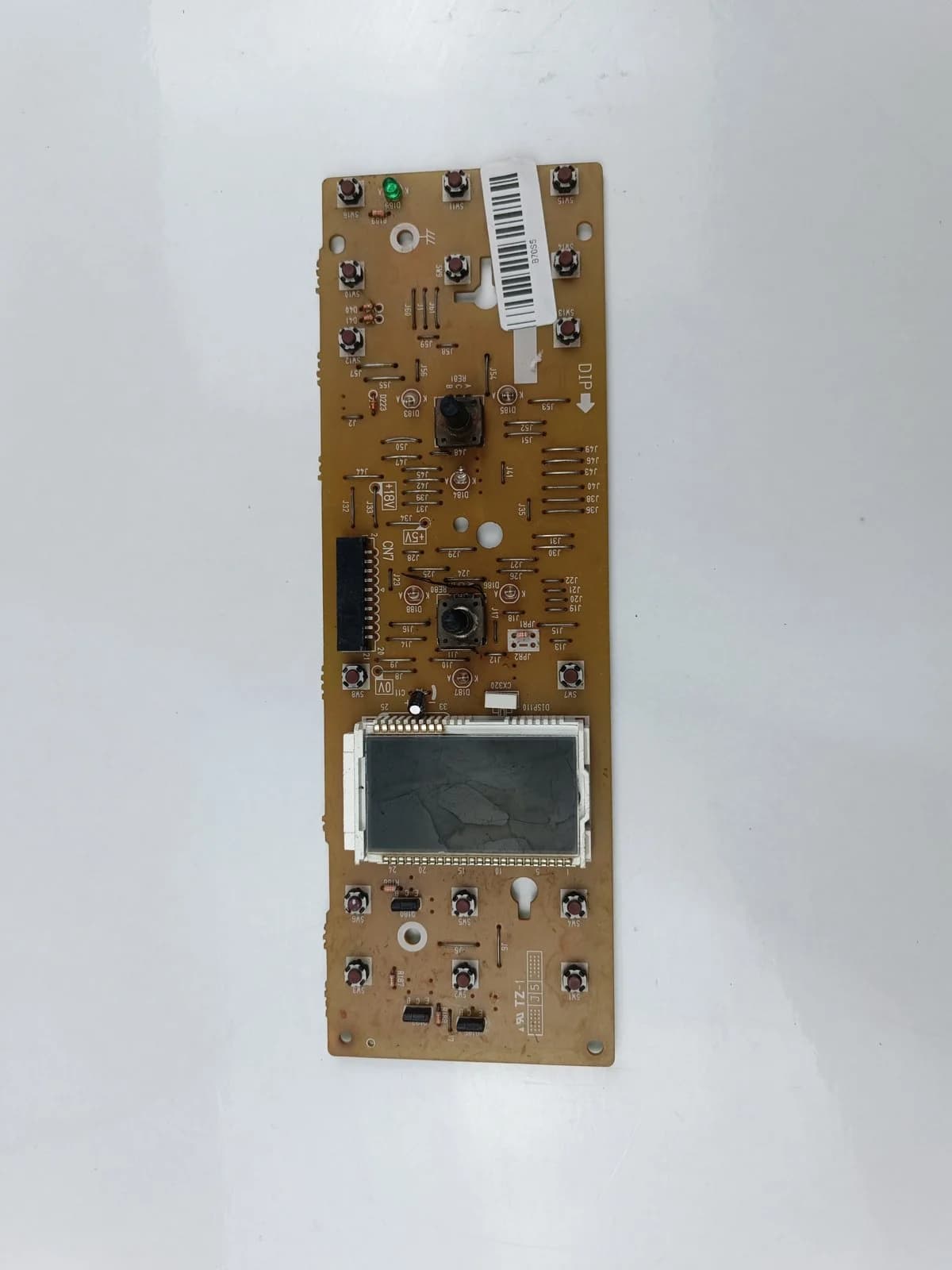 برد نمایشگر LCD ماشین لباسشویی مدل A65754X70QP
