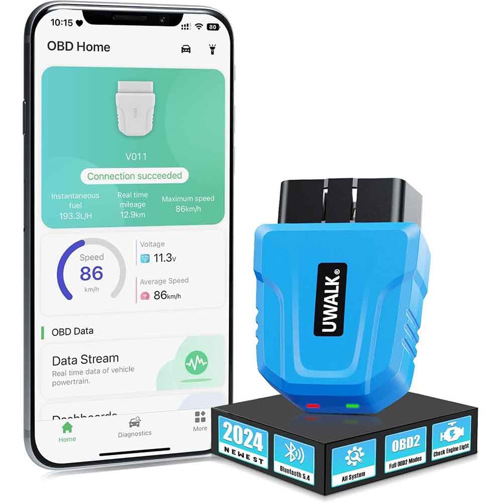 دستگاه دیاگ خودرو UWALK مدل V011 با بلوتوث 5.4