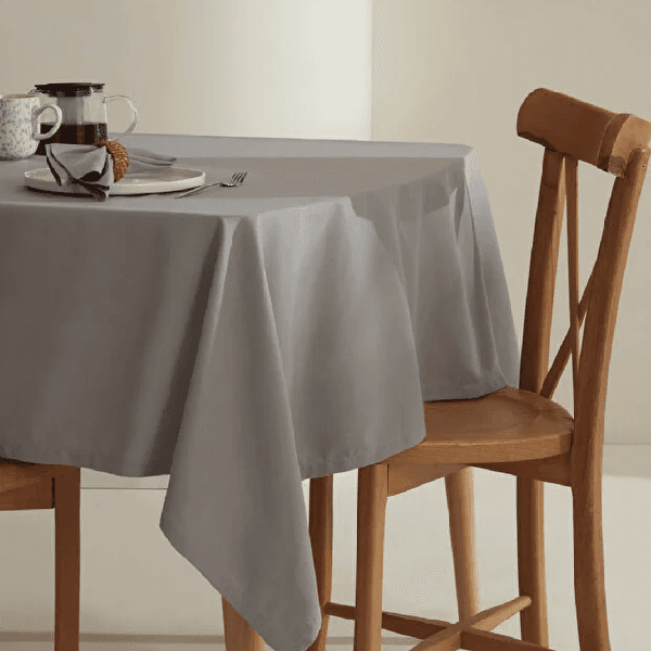رومیزی 140 × 200 سانتی متر کاراجا هوم مدل Belle خاکستری