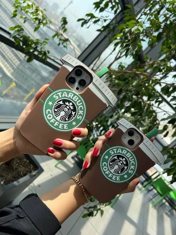 قاب فانتزی سیلیکونی آیفون 11 پرومکس استارباکس کافی Coffee — تصویر ۳