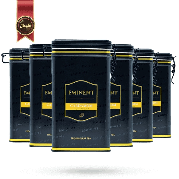 6 عدد چای امیننت eminent مدل هلدار cardamom وزن 250 گرم (اورجینال)