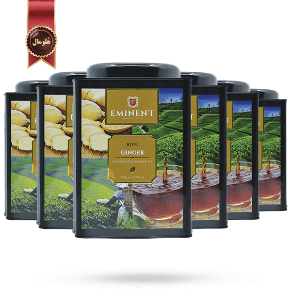 6 عدد چای امیننت eminent مدل زنجبیل ginger وزن 250 گرم (اورجینال)