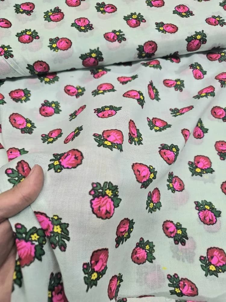 پارچه موهر پاکستانی ساده رنگ آبی آسمانی طرح 4