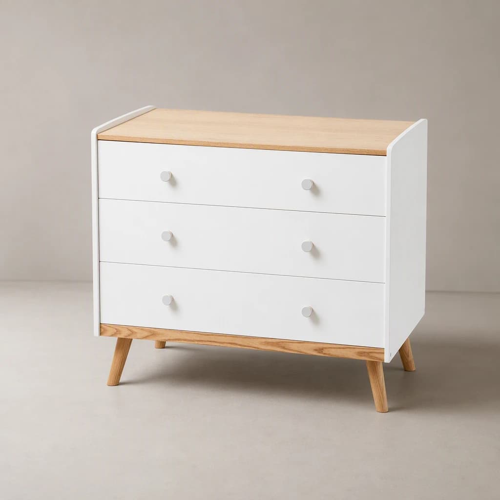 دراور کودک MDF مدل روژینا