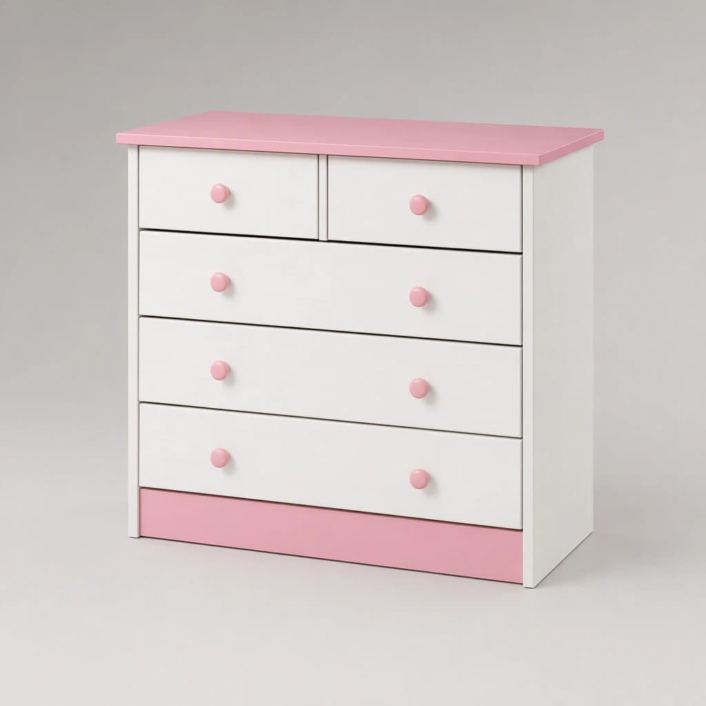 دراور کودک MDF مدل پریساوا
