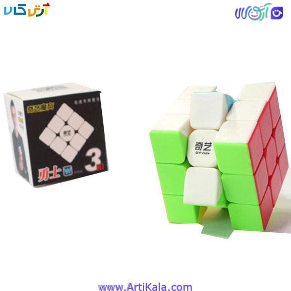 روبیک 3*3 کای وای Sail W استیکرلس