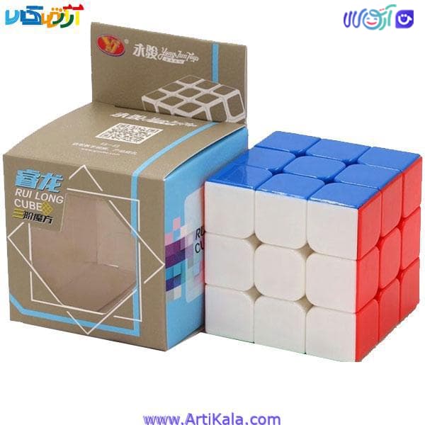 روبیک 3*3 استیکرلس یولانگ ورژن YJ 2