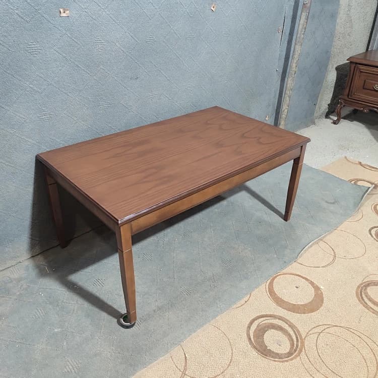 میز جلومبل و عسلی مدل پایه سوزنی مجاهد چوب آرتا