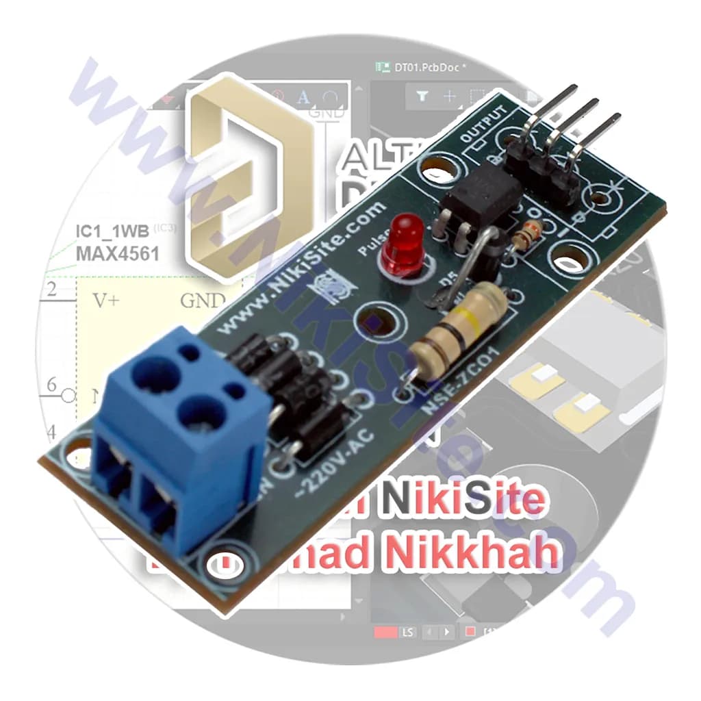 نقشه ماژول تشخیص گذر از صفر