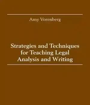 دانلود کتاب Strategies and Techniques for Teaching Legal Analysis Writing