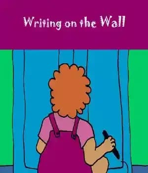 دانلود کتاب Writing on the Wall Fun Rhyme For Toddlers