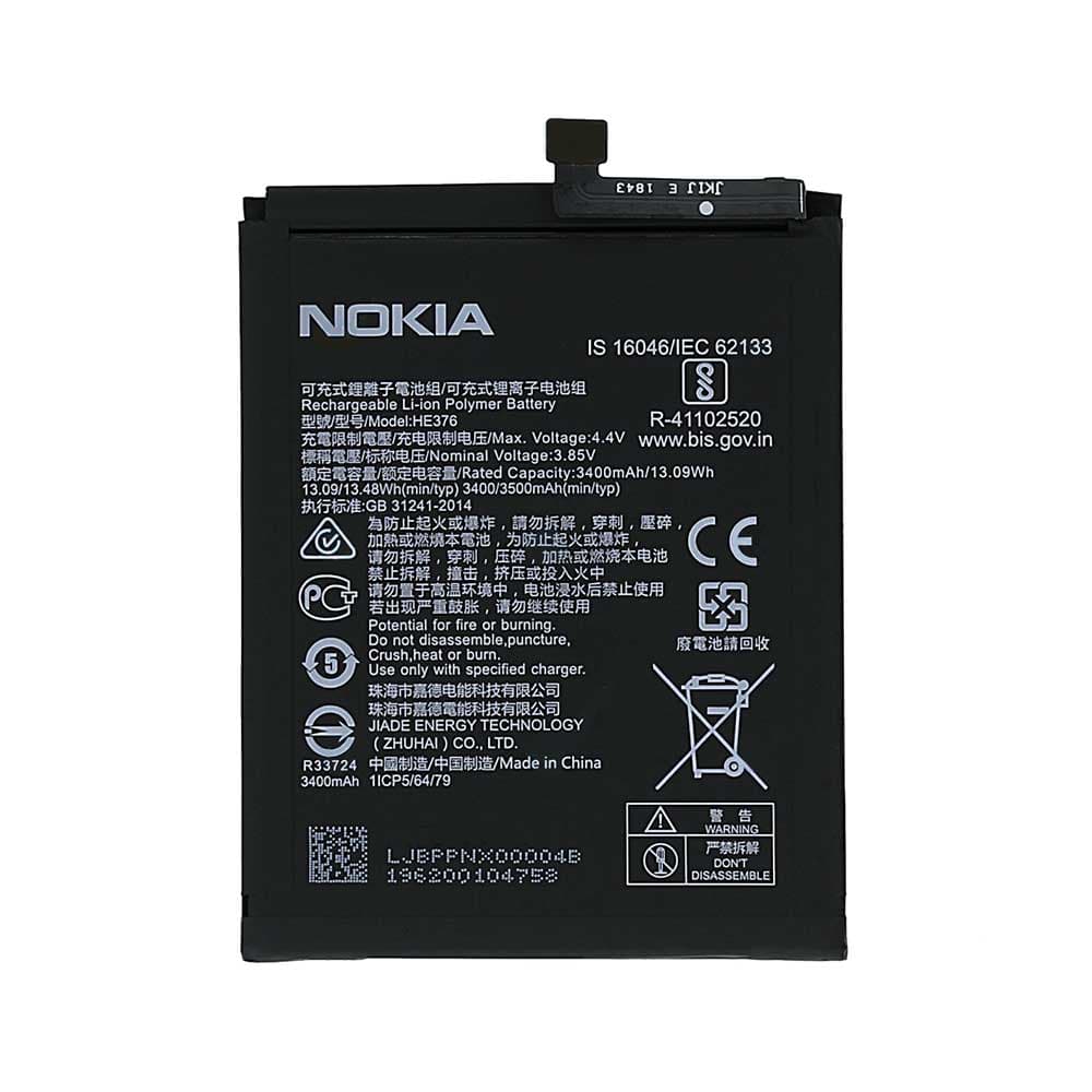 باتری اصلی گوشی نوکیا Nokia 3.1 Plus مدل HE376