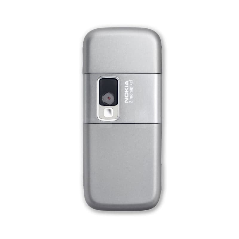 قاب و شاسی کامل گوشی نوکیا Nokia 6233 سفید — تصویر ۳