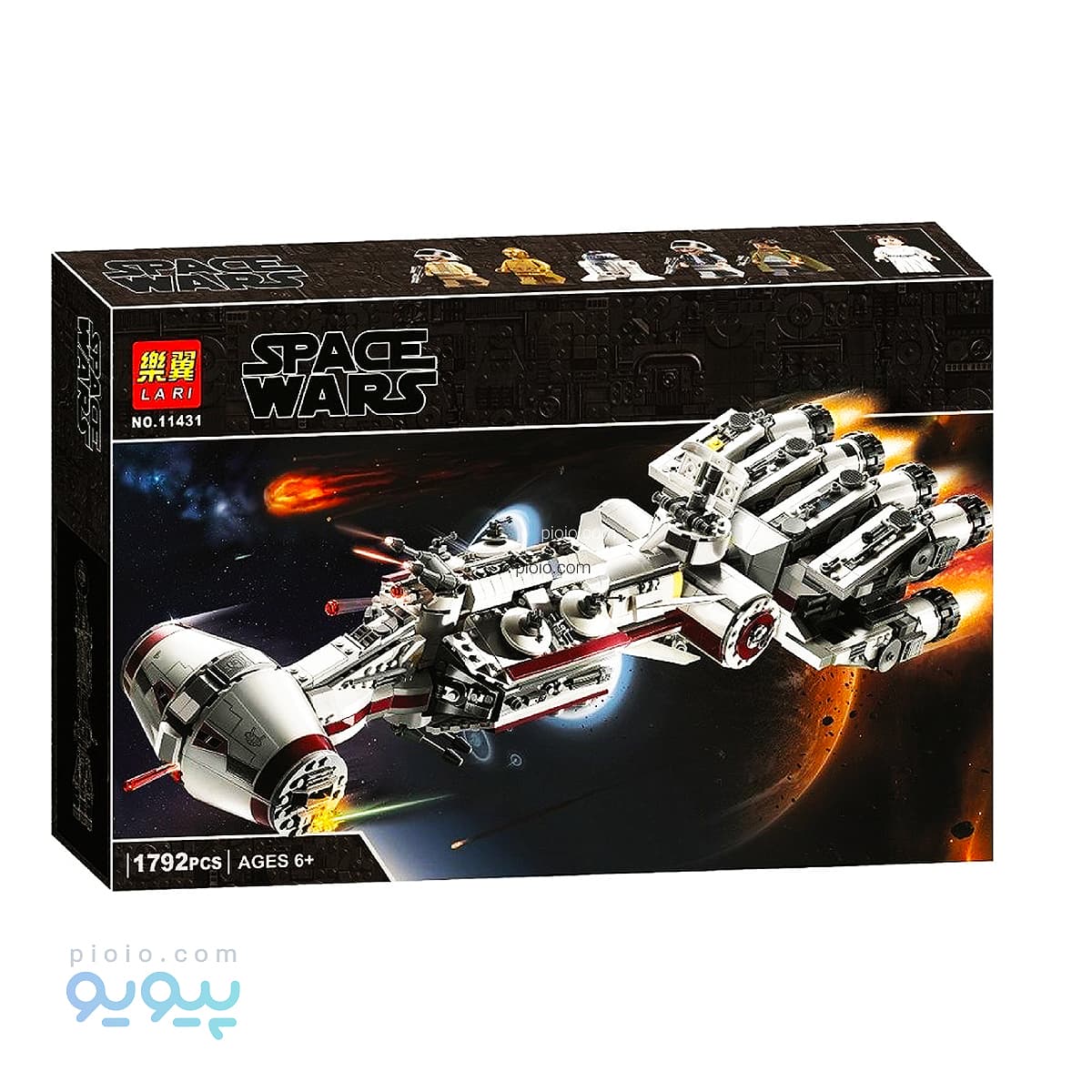 لگو اسباب بازی سفینه کد 11431 starwars برند Lari