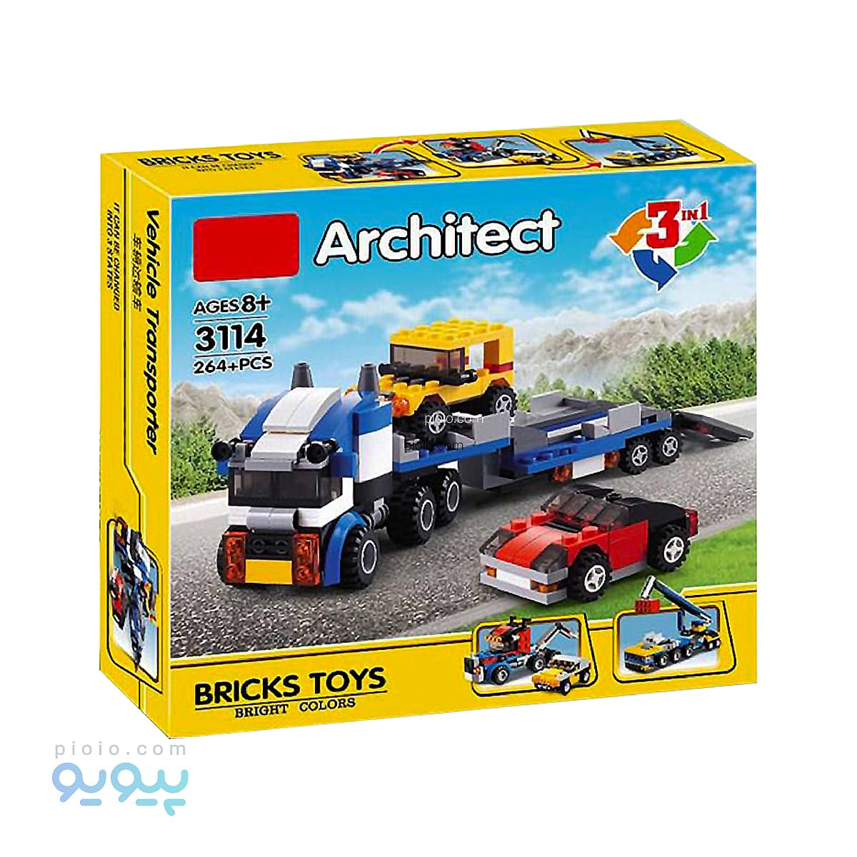 لگو تریلی جیسی بریکس سری Architect کد 3114 تک و عمده