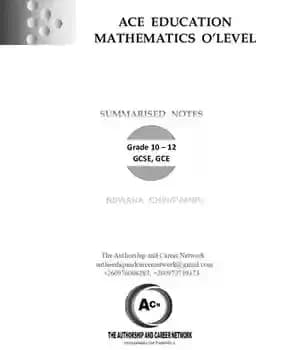 دانلود کتاب Ace Education Mathematics O’level (Ace Book Series