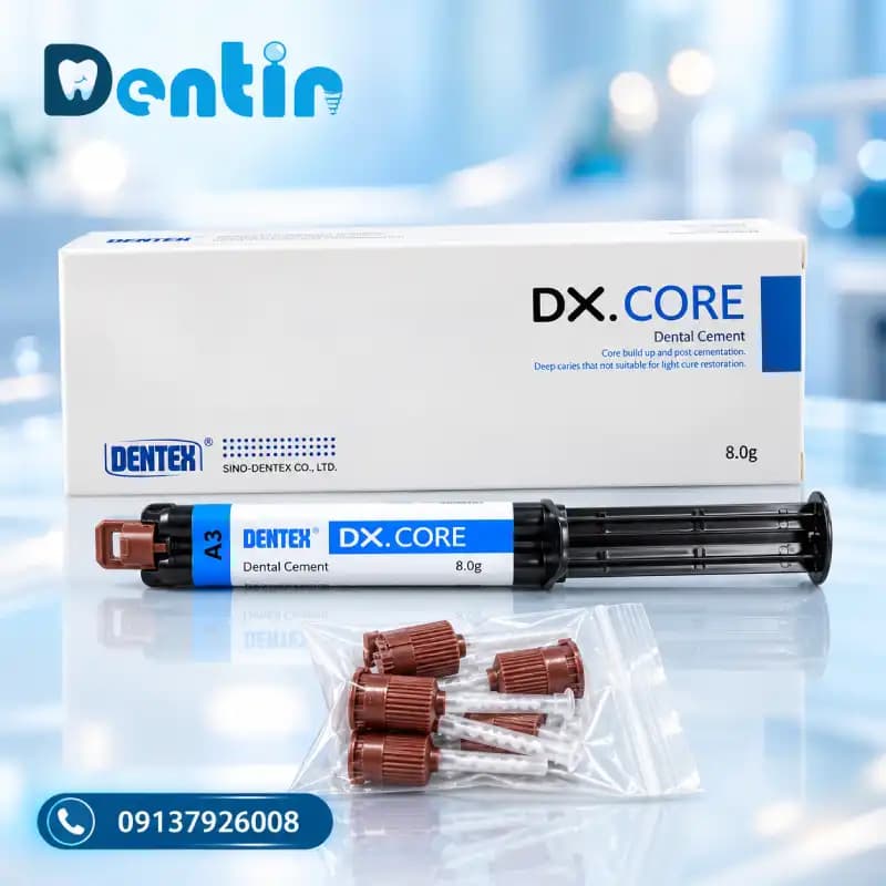 کامپوزیت کوربیلدآپ دنتکس Dentex – DualCure Core Buildup